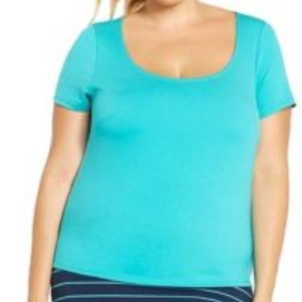TORRID Top 0X Tee T-Shirt Stretch Ponte NWT - Picture 3 of 3